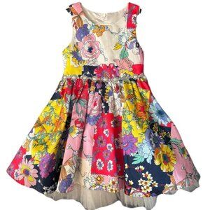 Couture Princess Girl’s Dress Floral Size 7